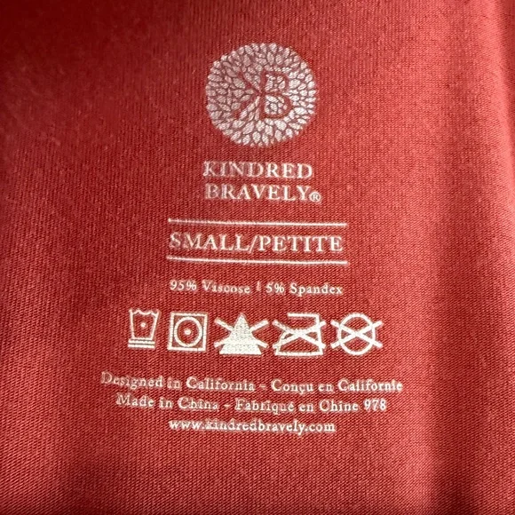 Kindred Bravely Maternity Wrap Maxi Dress Sz S - Picture 5 of 5